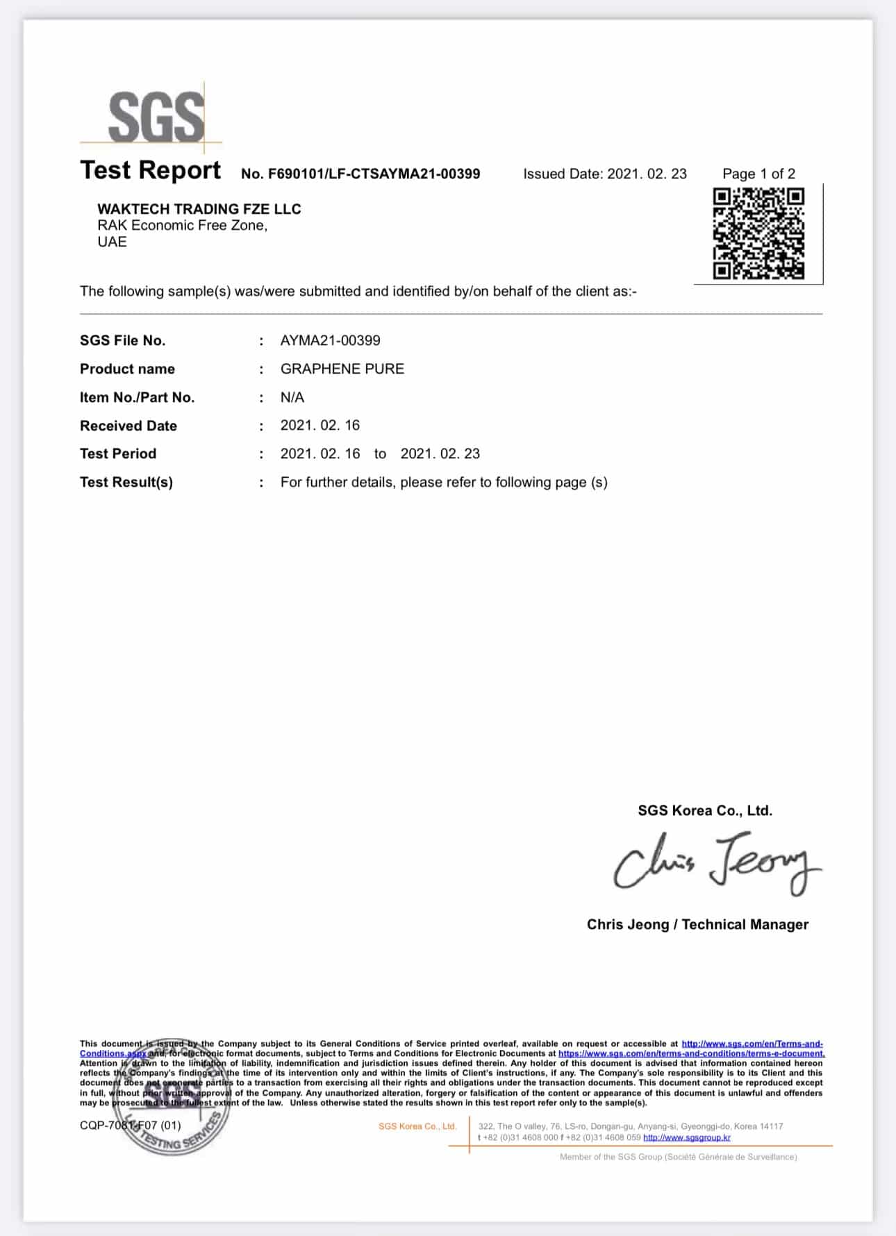 SGS Certification σε Κέρωμα Αυτοκινήτου