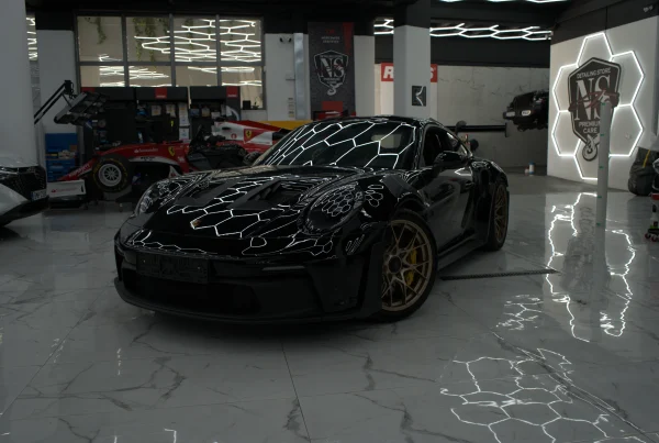 Porsche 911 GT3 RS Τοποθέτηση PPF Μεμβράνης