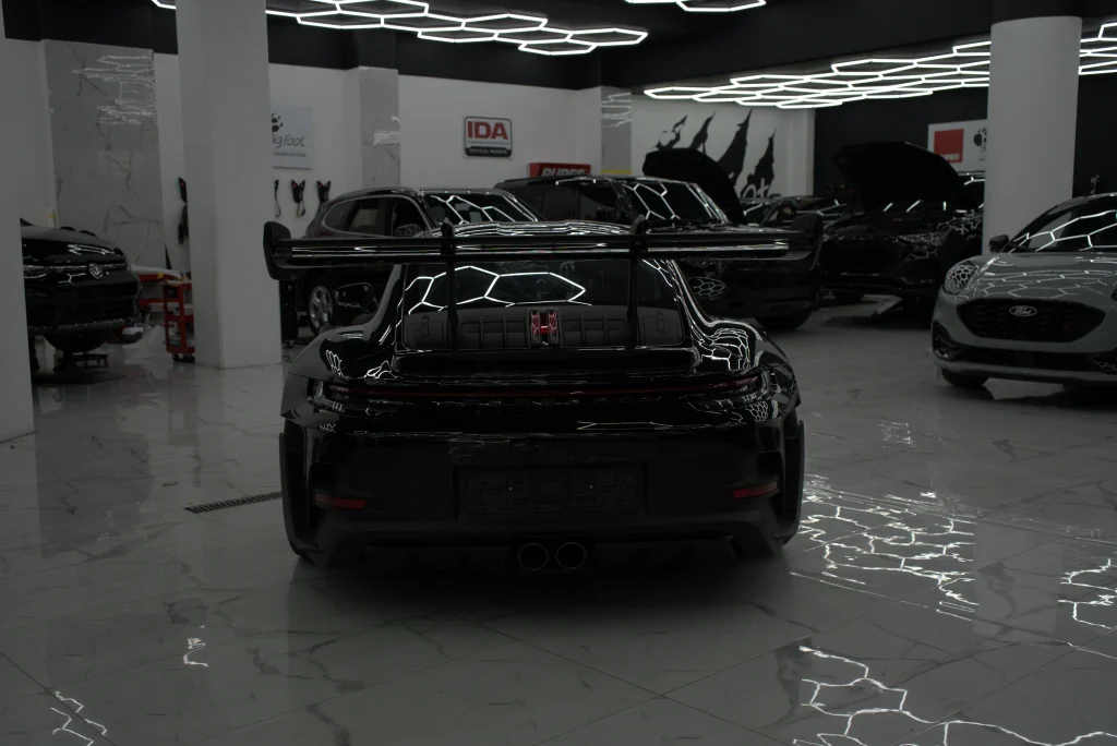 NGT04095 Porsche 911 GT3 RS Τοποθέτηση PPF Μεμβράνης