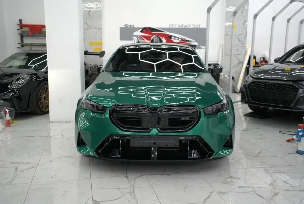 BMW M5 Τοποθέτηση PPF Μεμβράνης