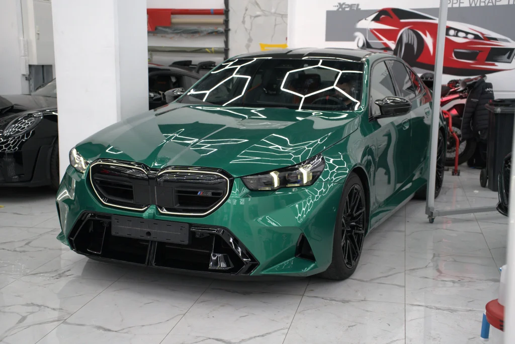 NGT04160 BMW M5 Τοποθέτηση PPF Μεμβράνης